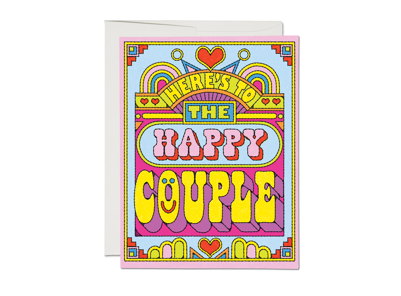 Happy Couple wedding card