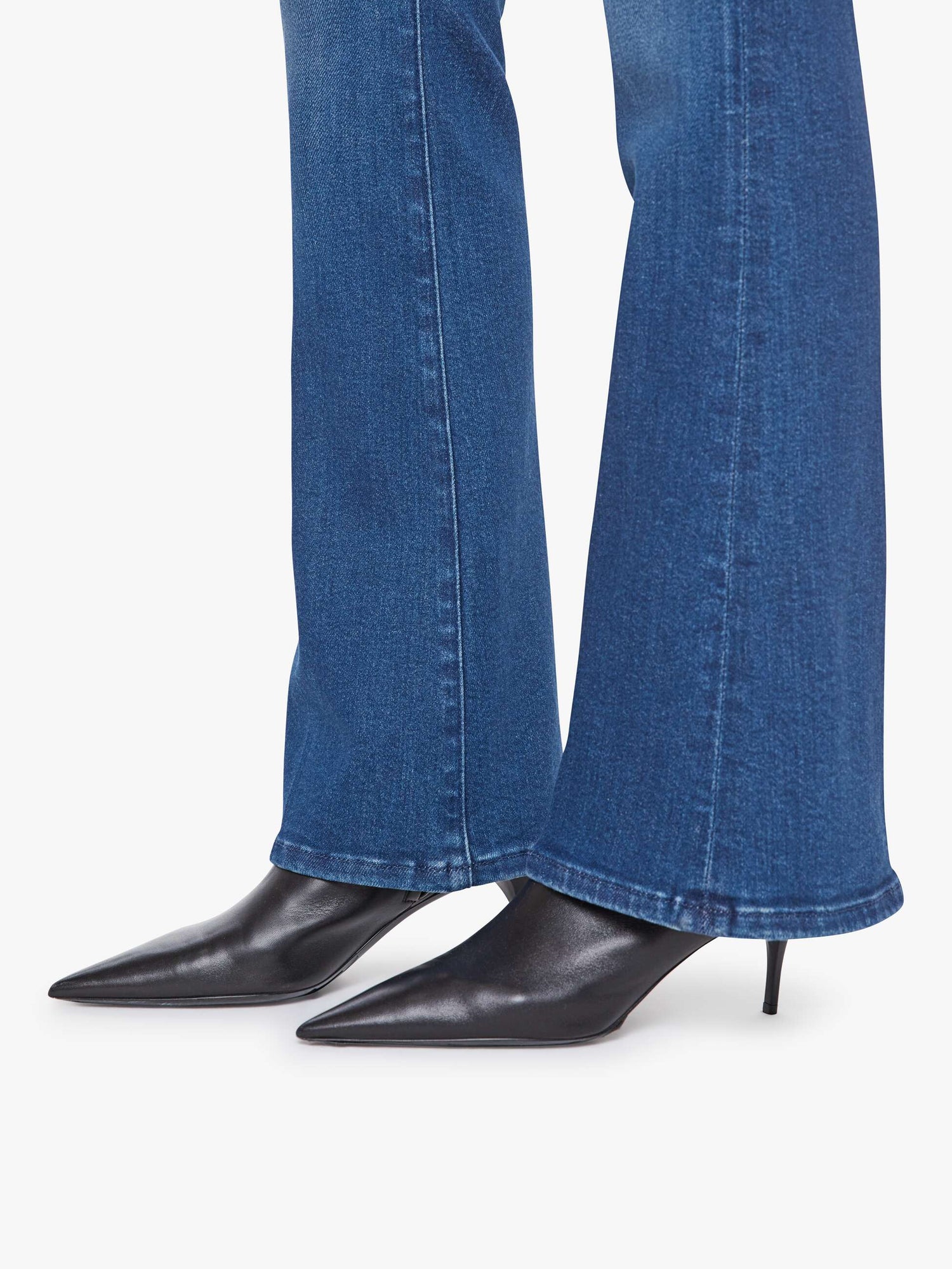 The weekender flare jeans, `Nip it in the butt`