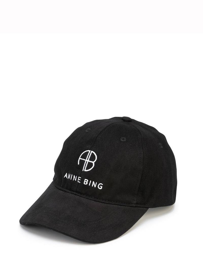 Jeremy embroidered-logo baseball cap, black