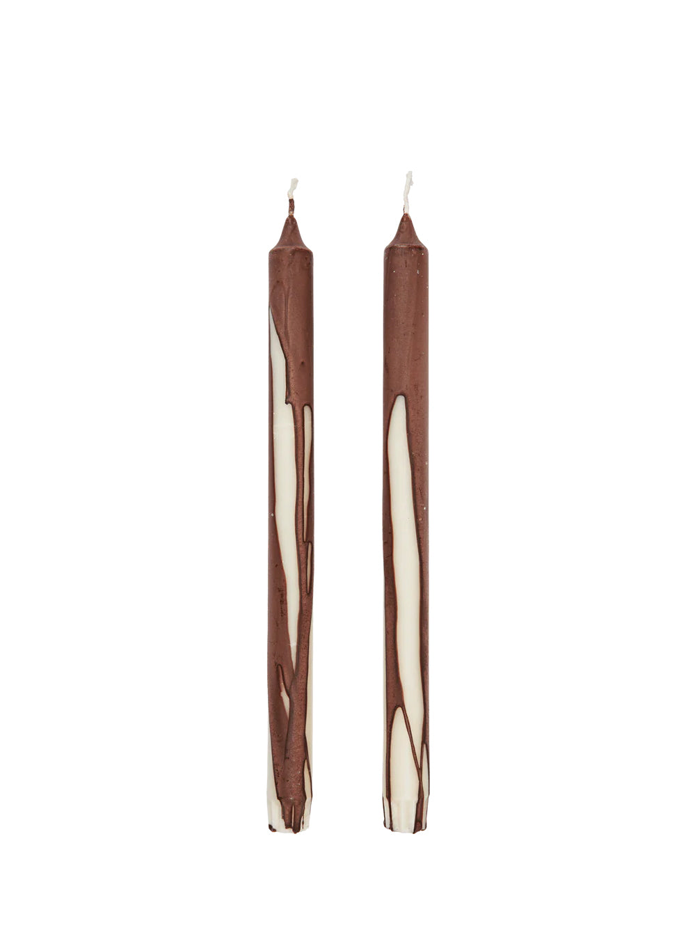Dryp candle set of 2, dark chocolate