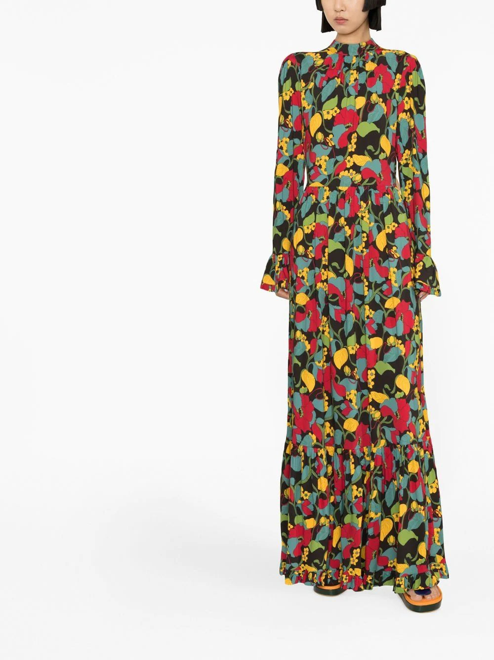 Visconti maxi dress, multicoloured
