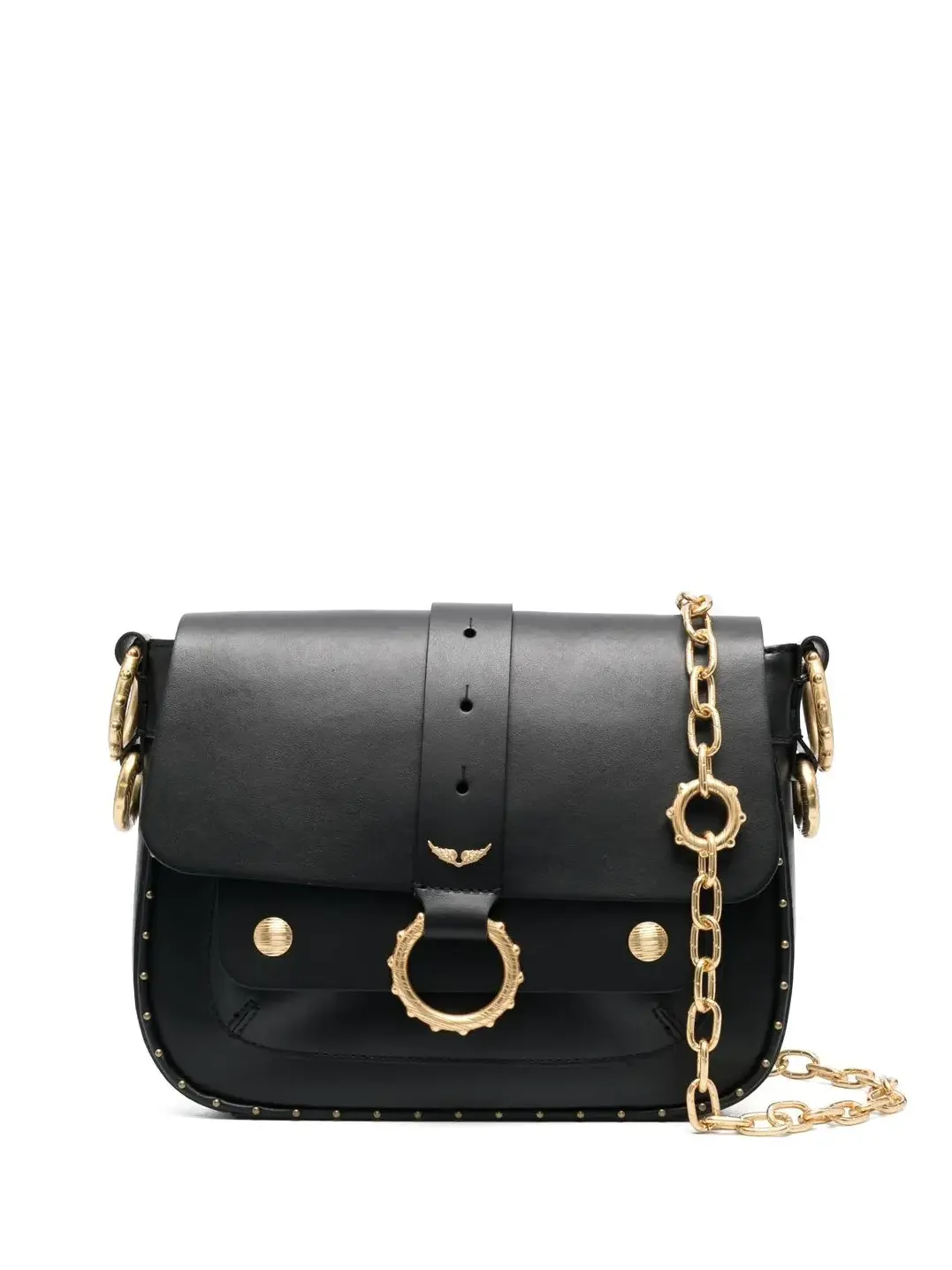 Kate bag, black-gold