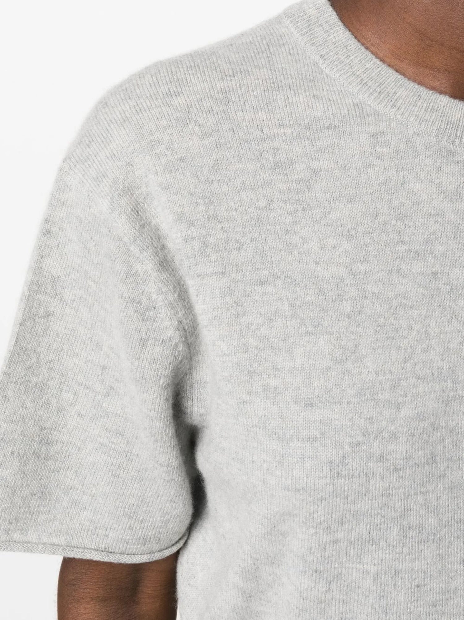 Cila cashmere t-shirt, dove grey