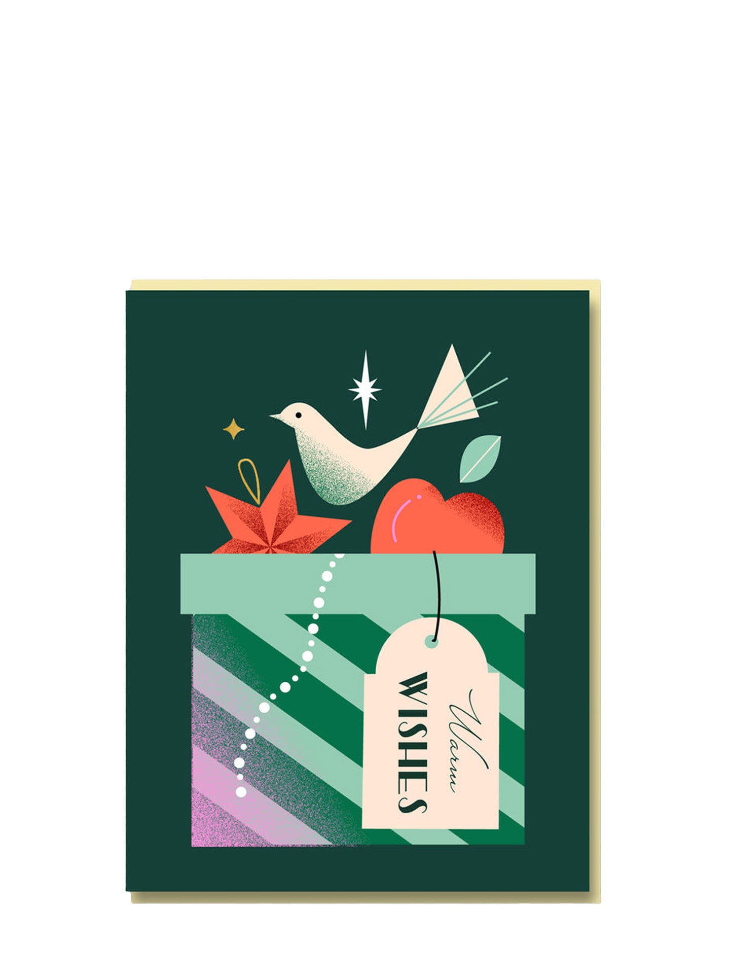 Warm wishes joy card