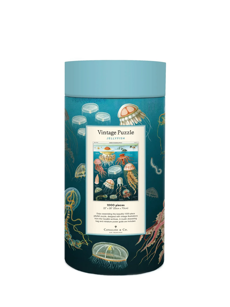 Jellyfish vintage puzzle (1000 pieces)
