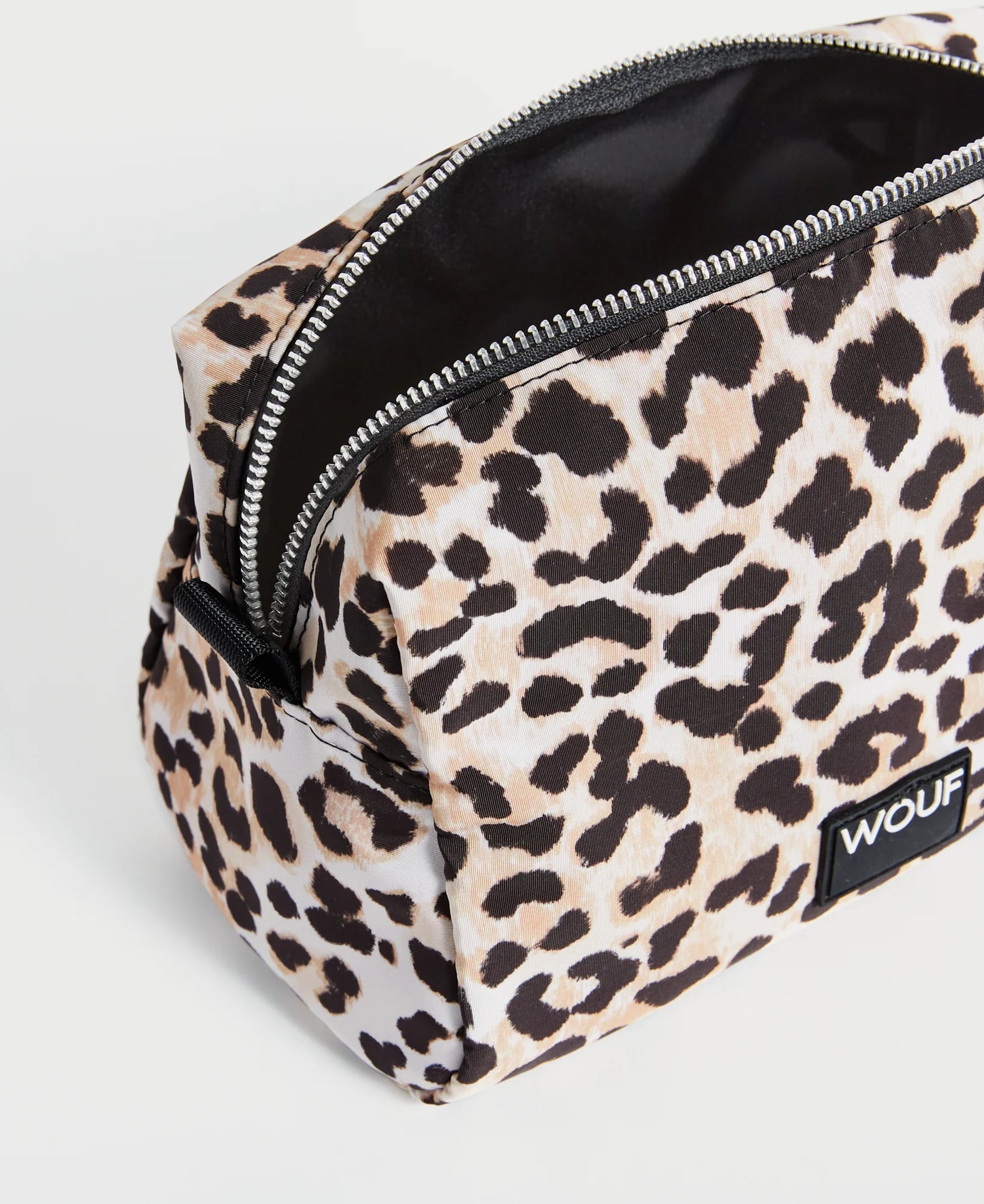 Kim leopard spot toiletry bag