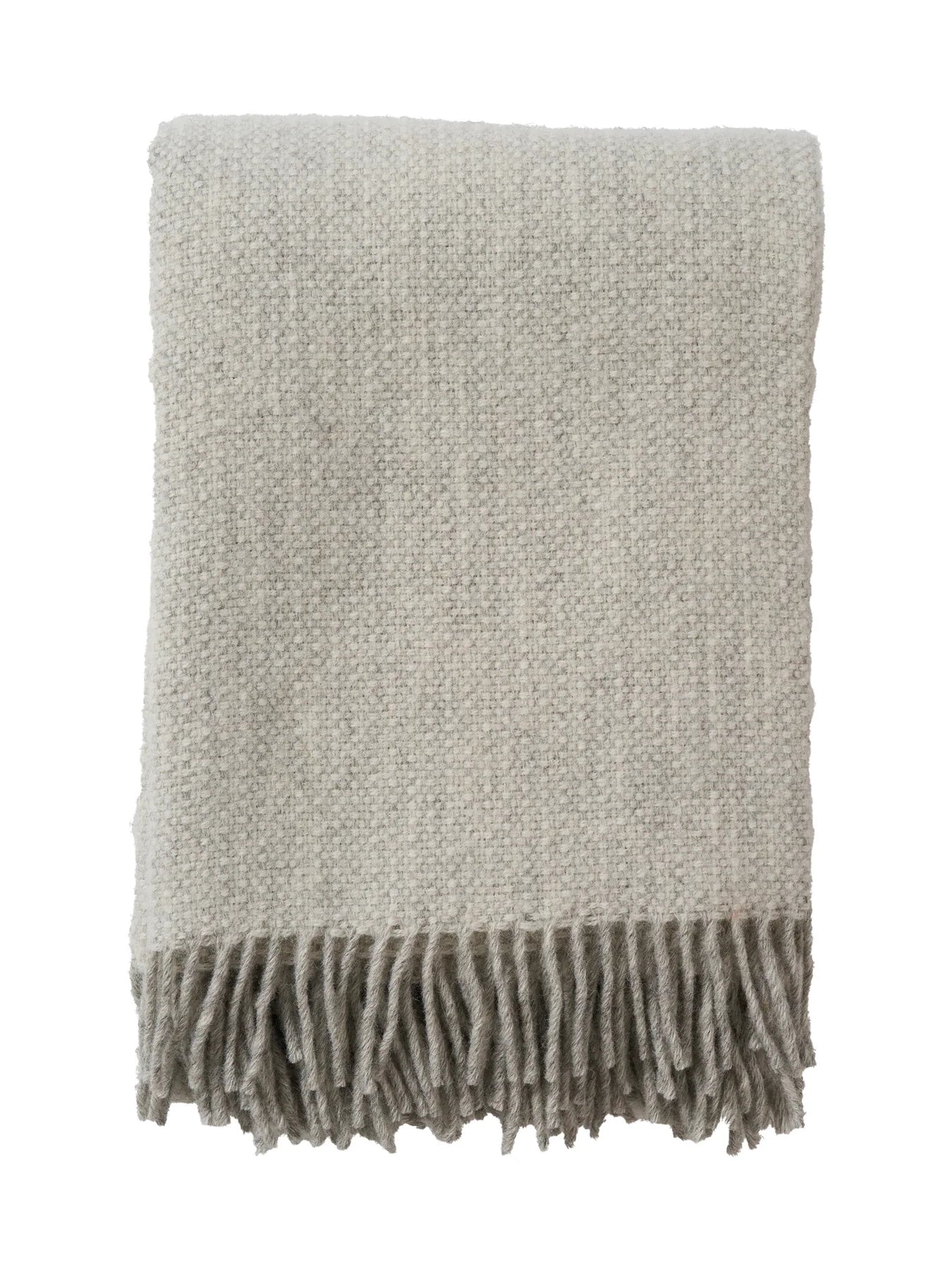 Vide wool throw, cream