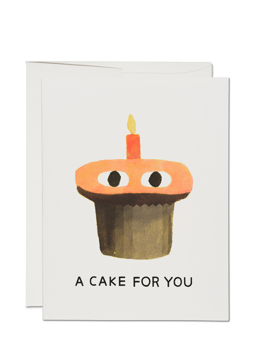 A Cake For You Birthday Card