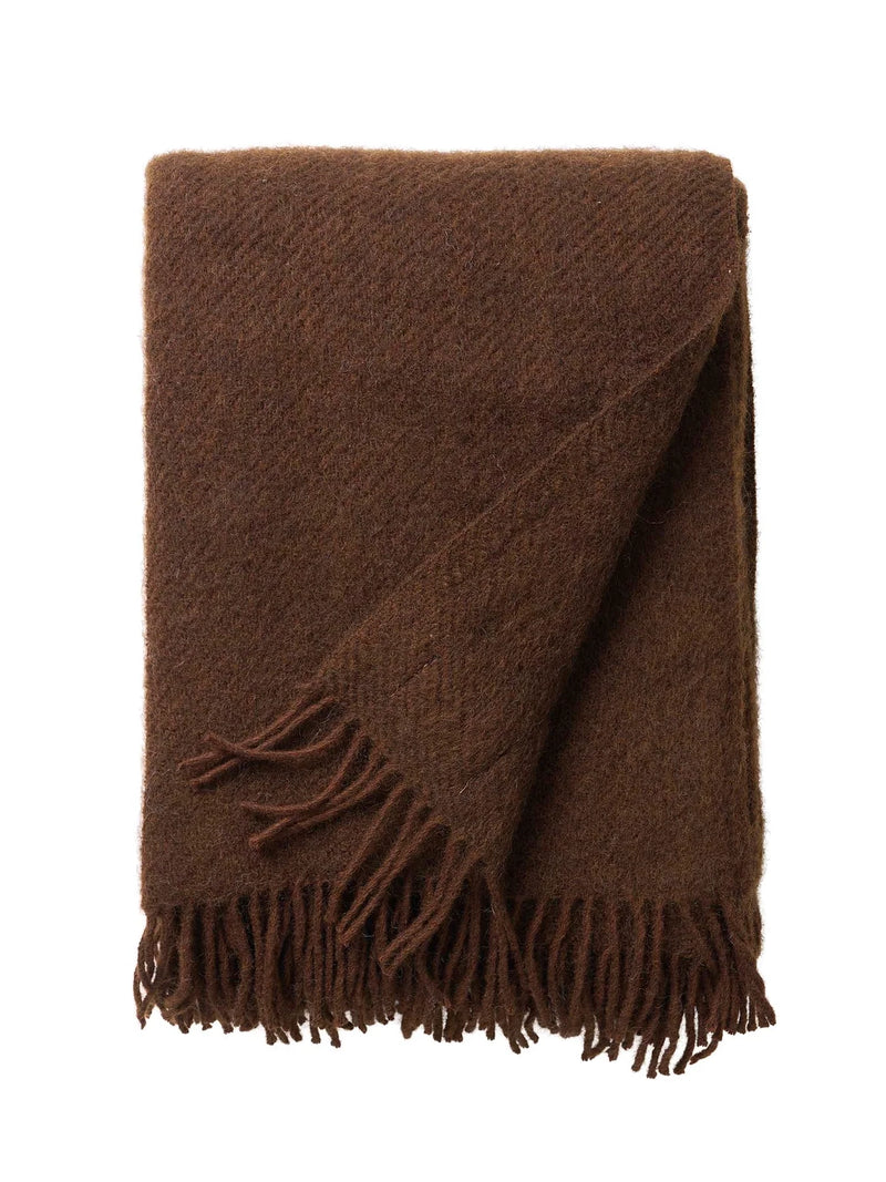 Gotland wool throw, various colours (130x200cm)
