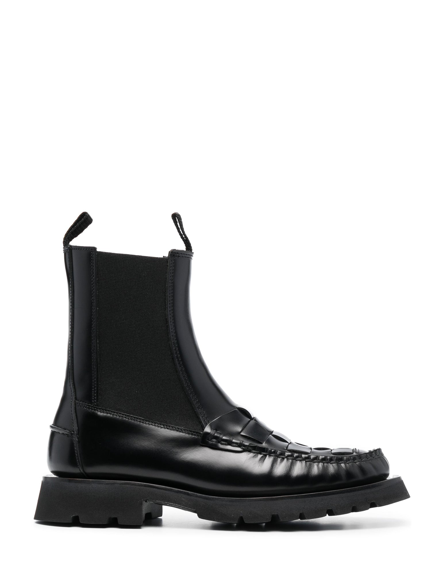 Alda Woven Sport boots, black