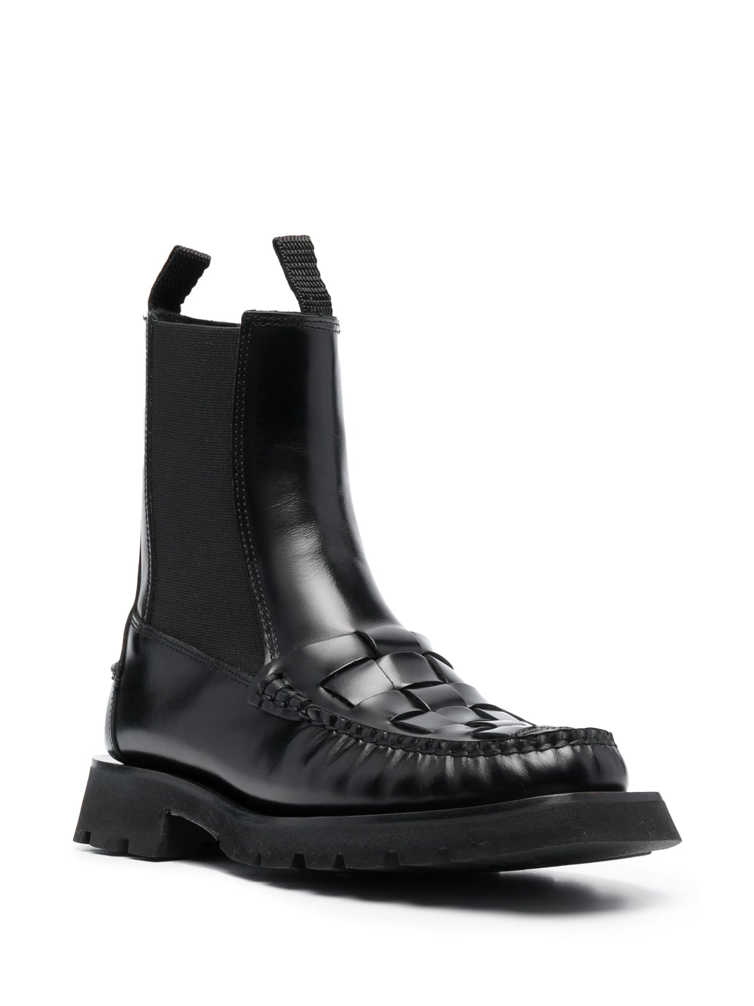 Alda Woven Sport boots, black