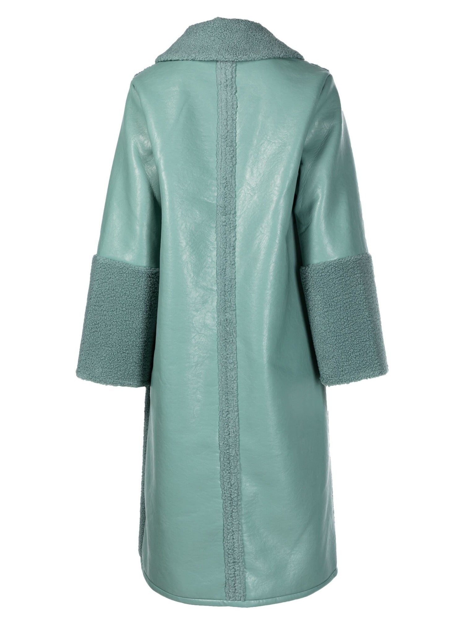 DEA coat, turquoise