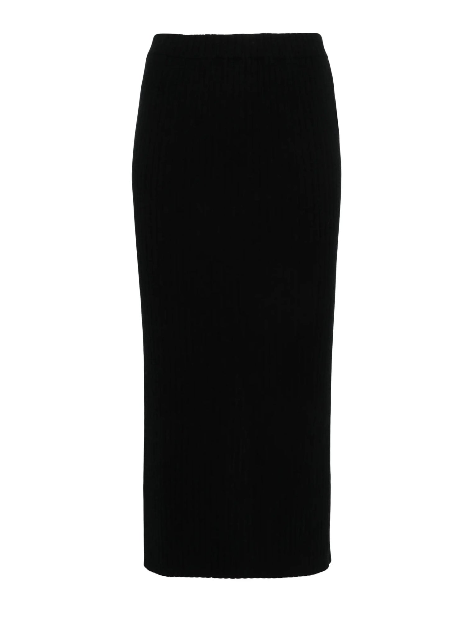 Cashmere skirt, black