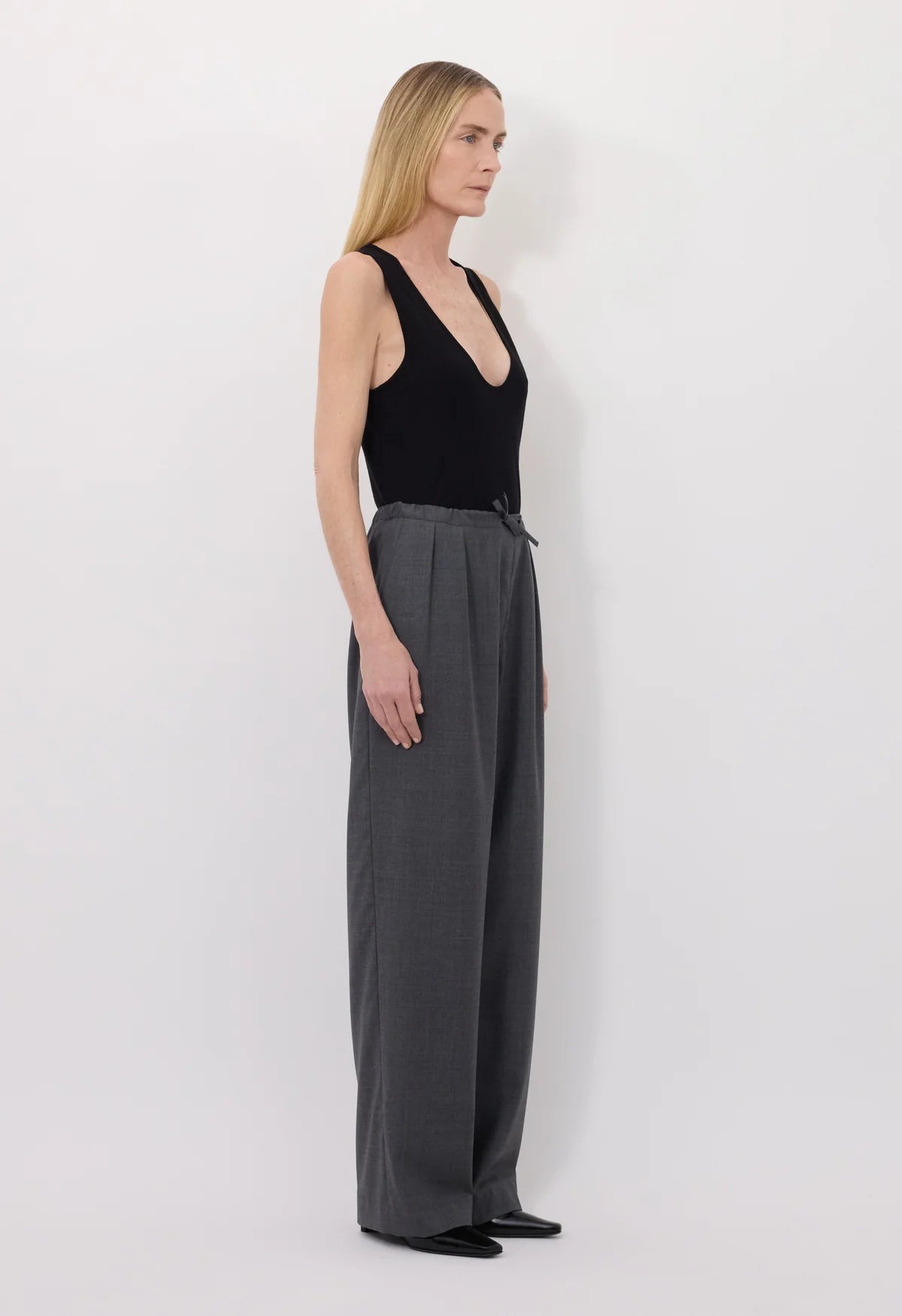 Cove wide pants, Grey