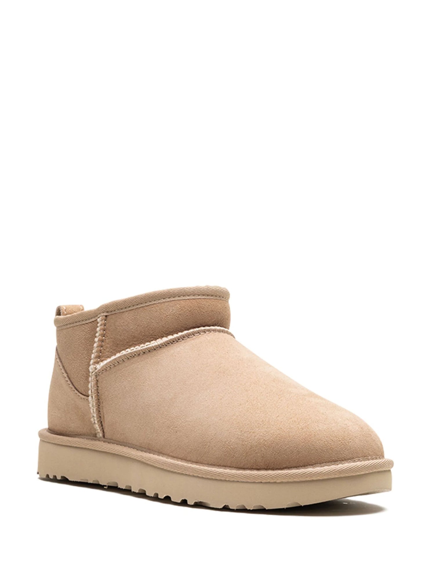 Classic ultra mini suede boot, sand