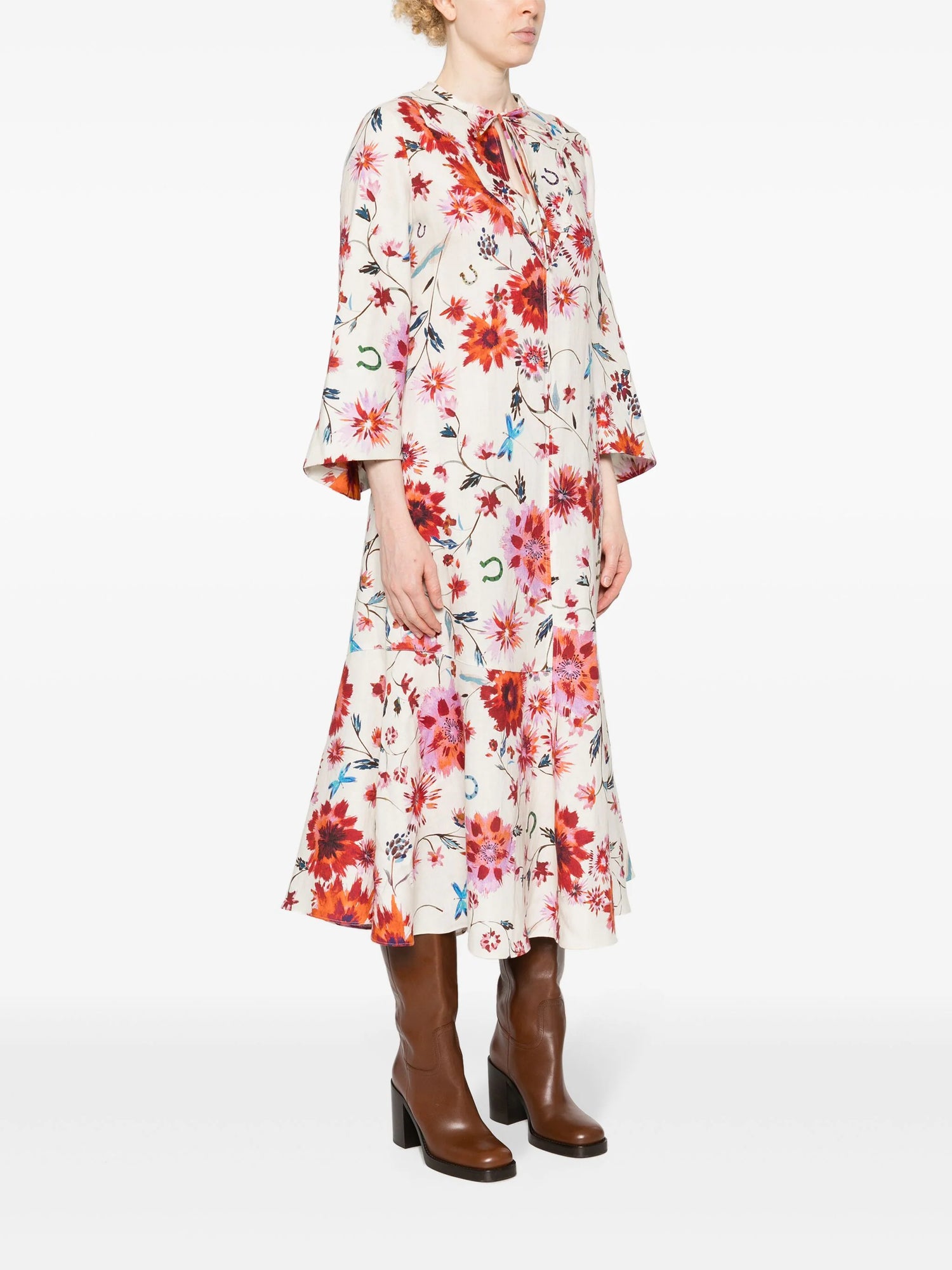 Floral ease II dress, multicoloured