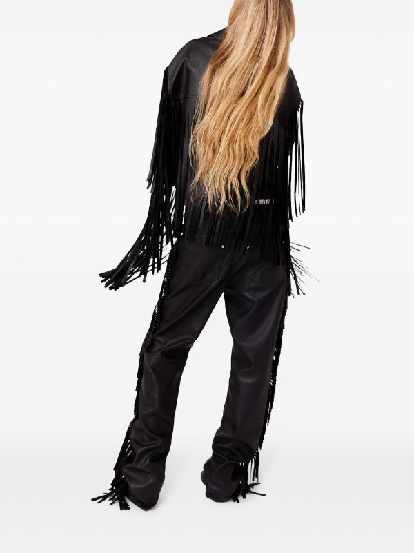 Altermat Fringe Jacket, Black