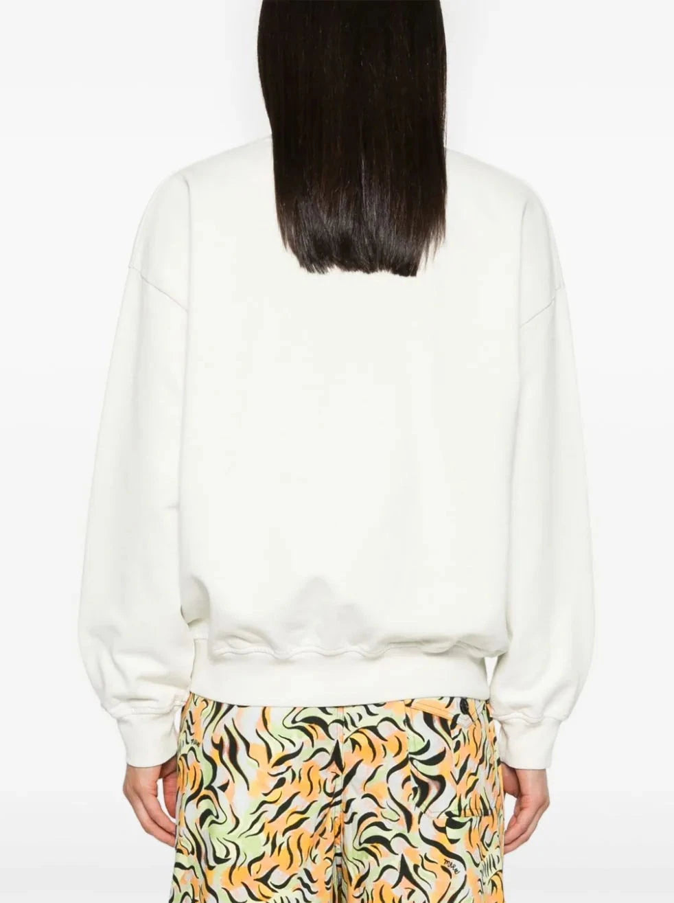 Isoli Ganni Oversized Sweatshirt, ivory