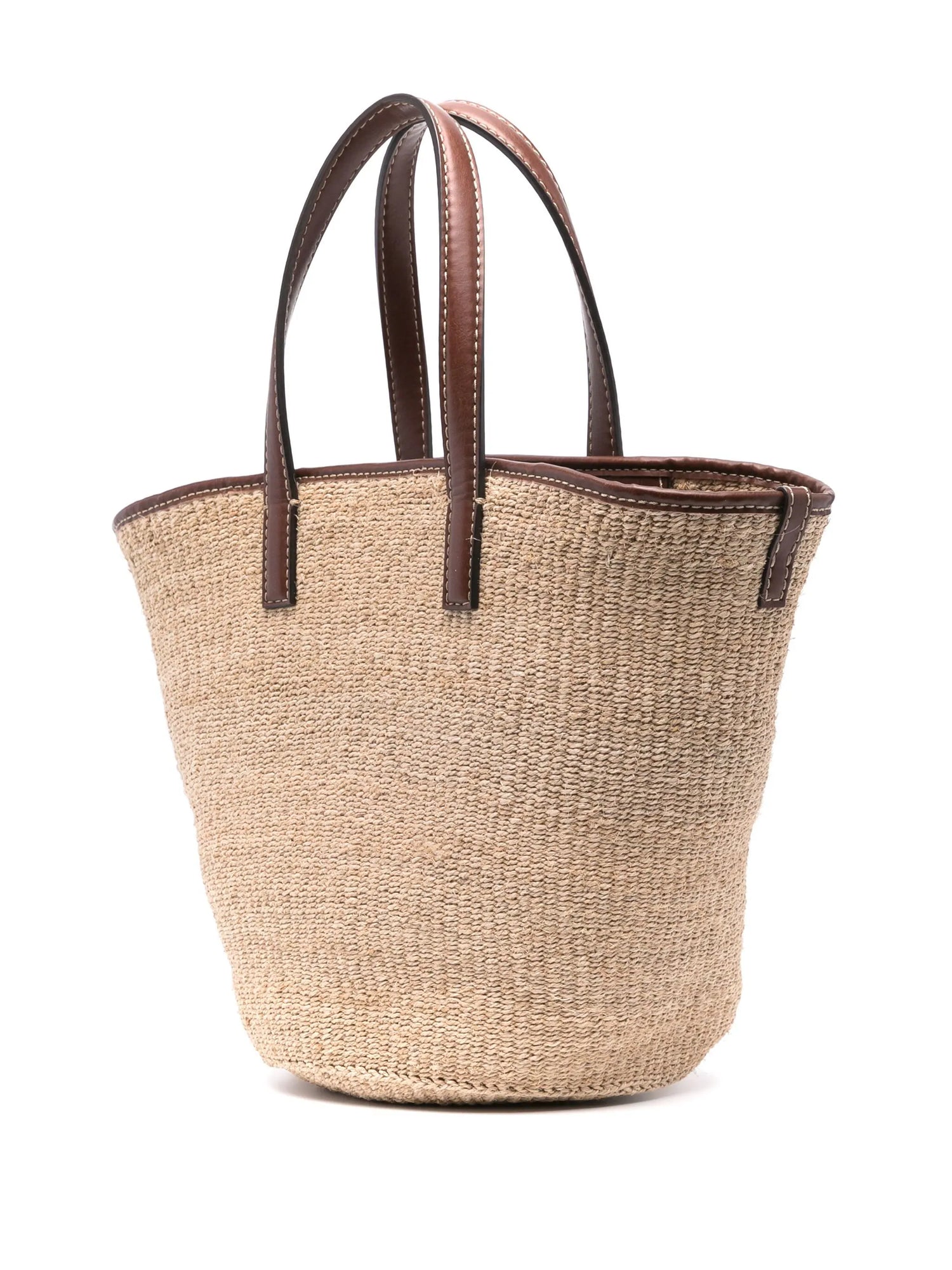 Shoulder Bag Eco Abaca Basket, natural