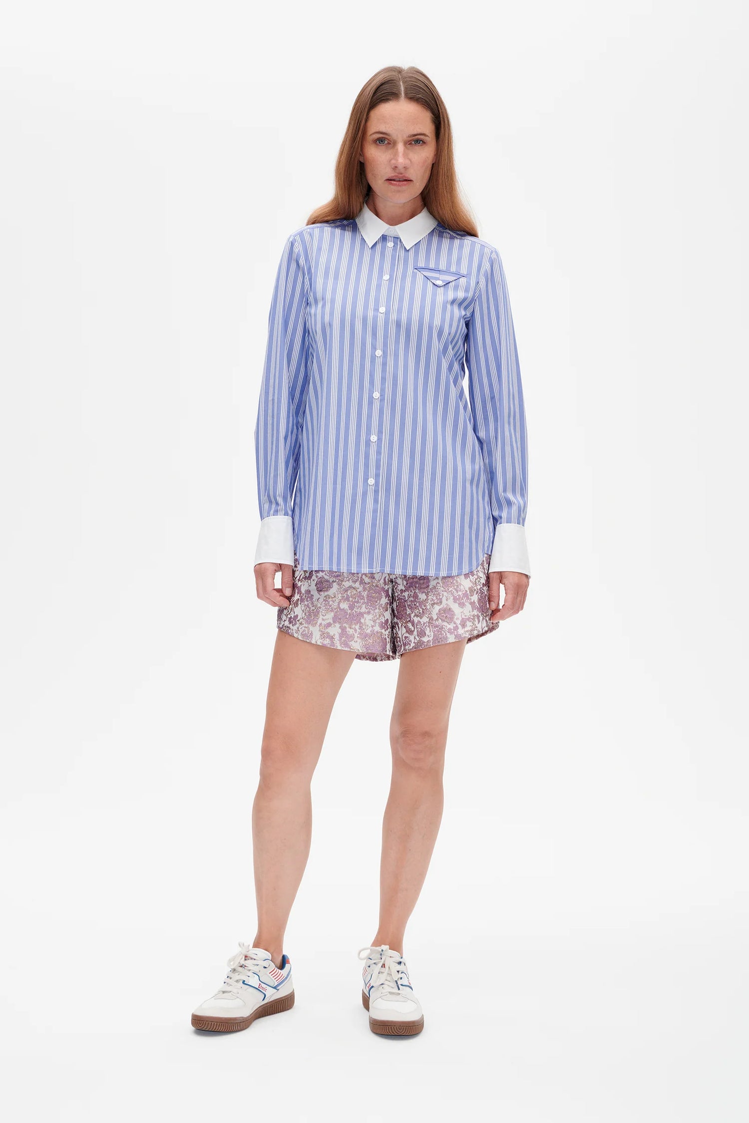 Mejra shirt, Wedge Blue Stripe