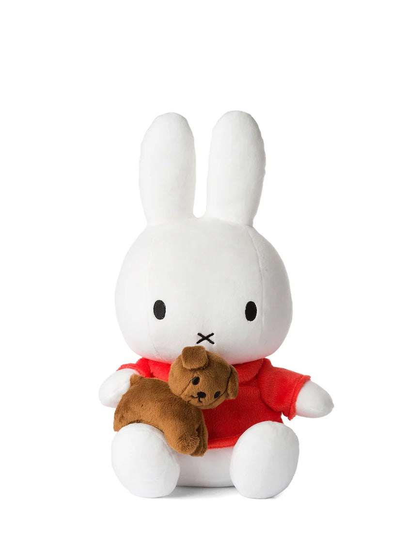 Miﬀy with Snuﬀy soft toy (33 cm)