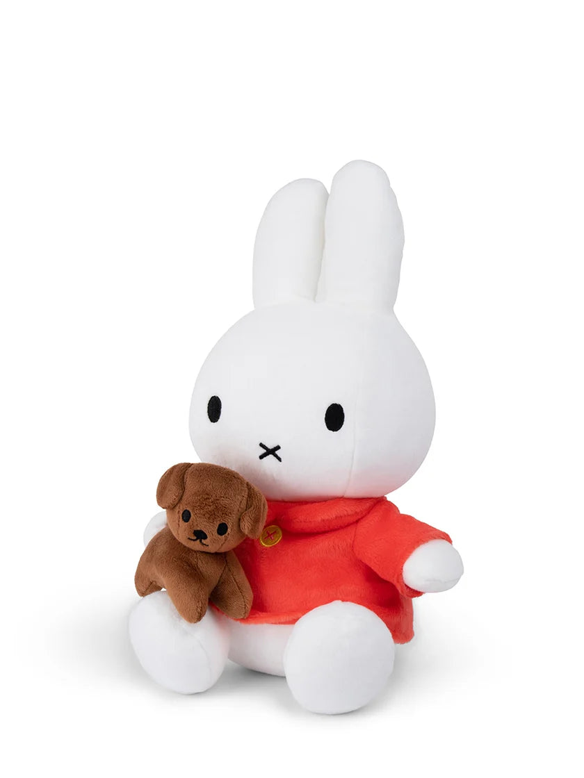 Miﬀy with Snuﬀy soft toy (33 cm)