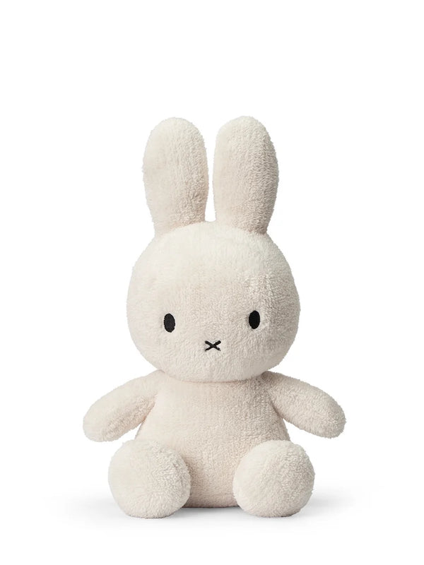 Big Miffy terry soft toy, cream (50 cm)