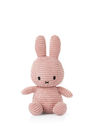 Miffy Corduroy soft toy, pink, 4 sizes