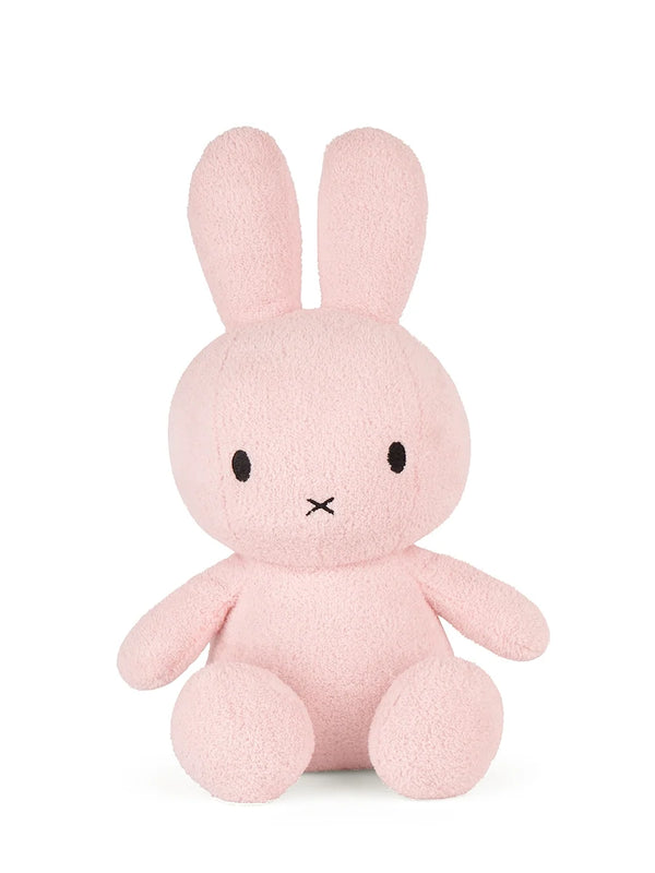 Big Miffy terry soft toy, light pink (50 cm)