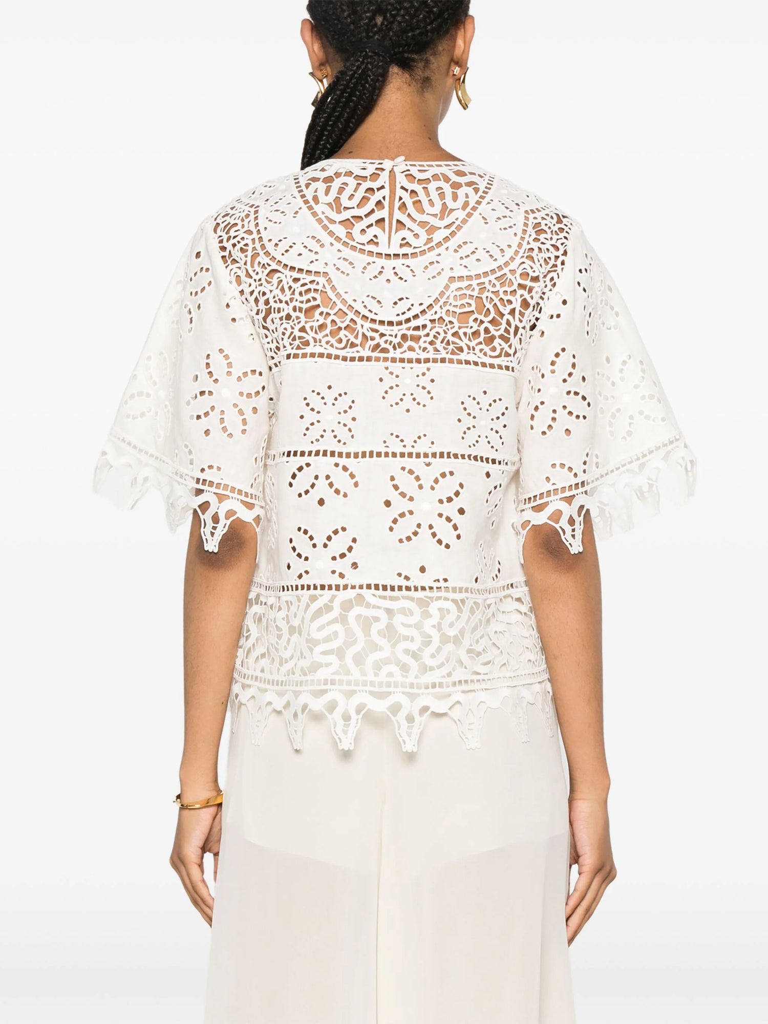 Aria Blouse, ivory