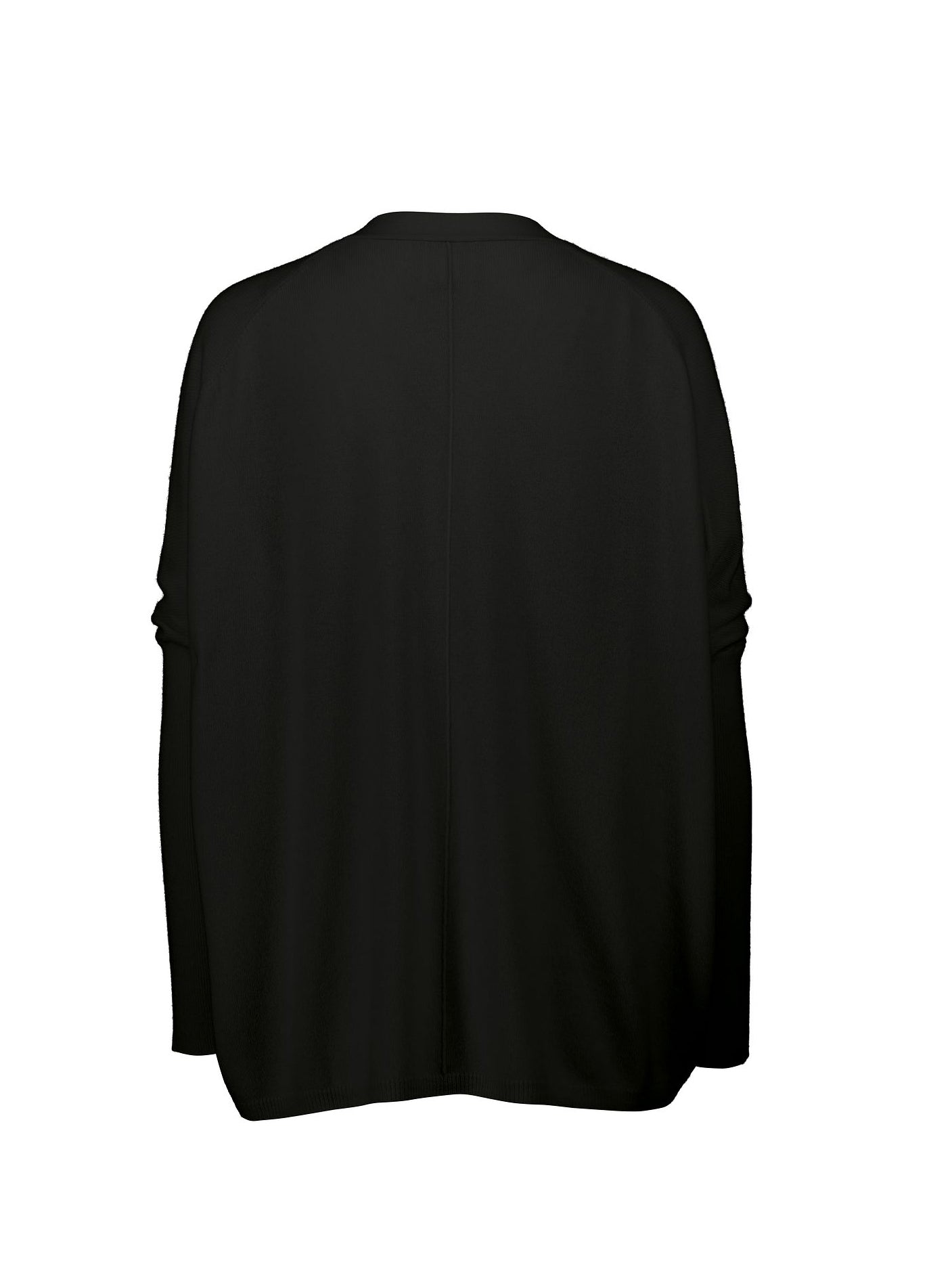 V-neck cardigan, black