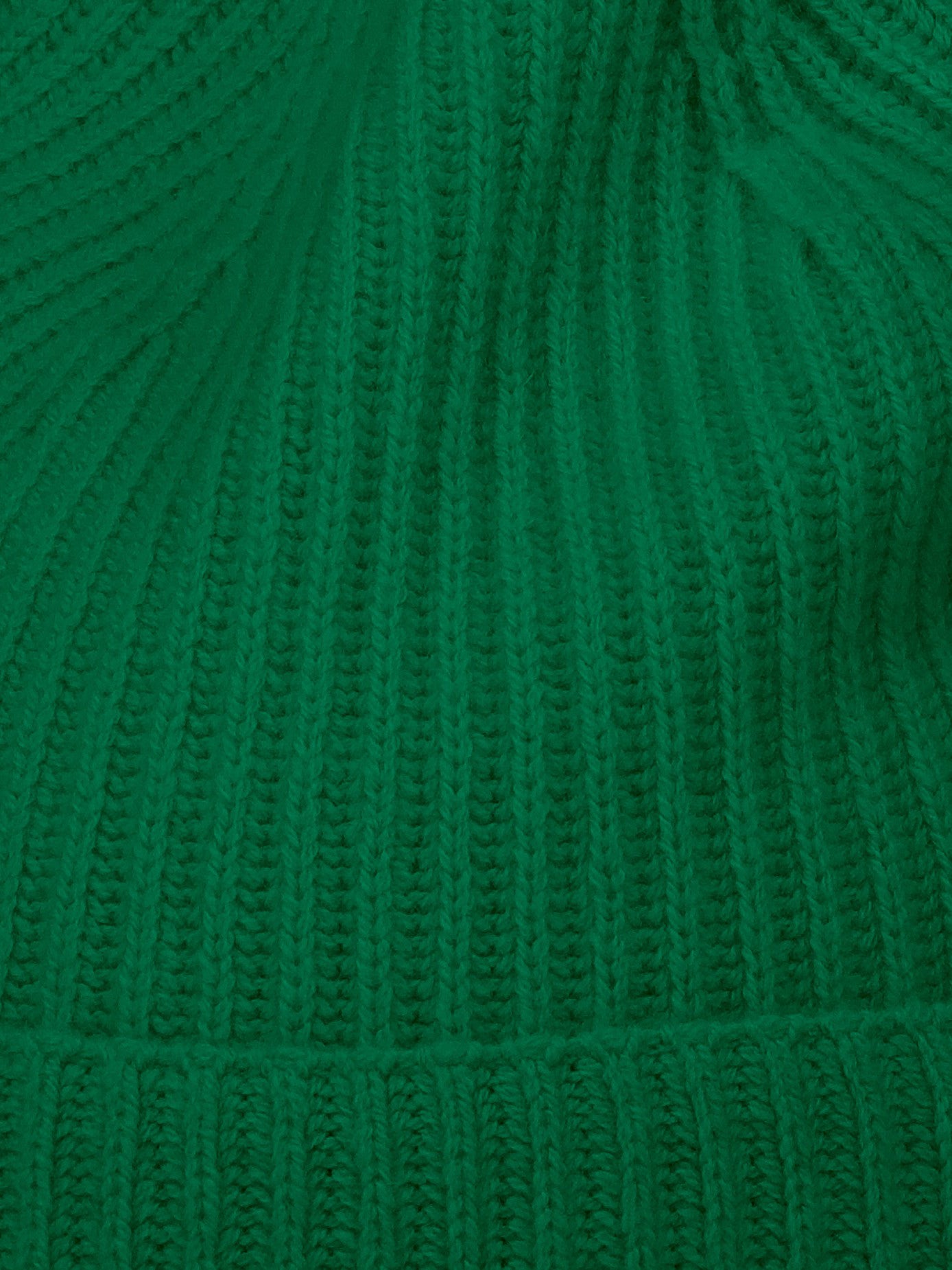 Cashmere beanie, green