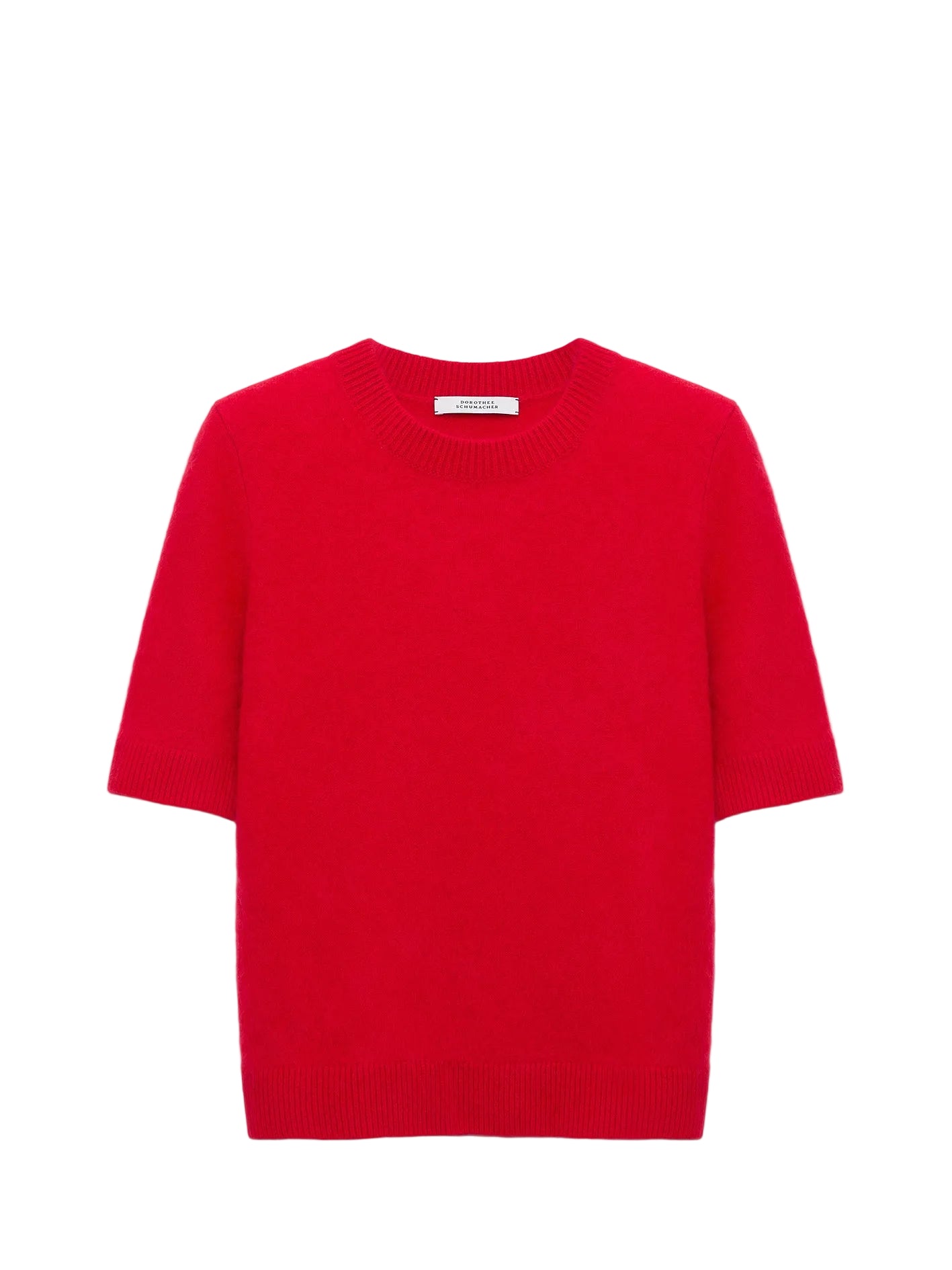 Fluffy statements pullover, bright red