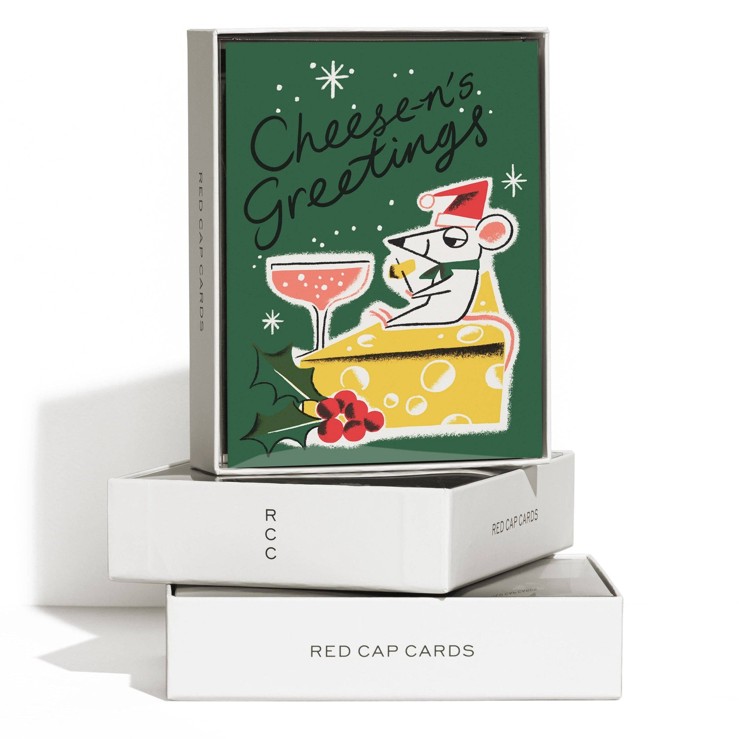 Cheese-n's greetings Christmas card