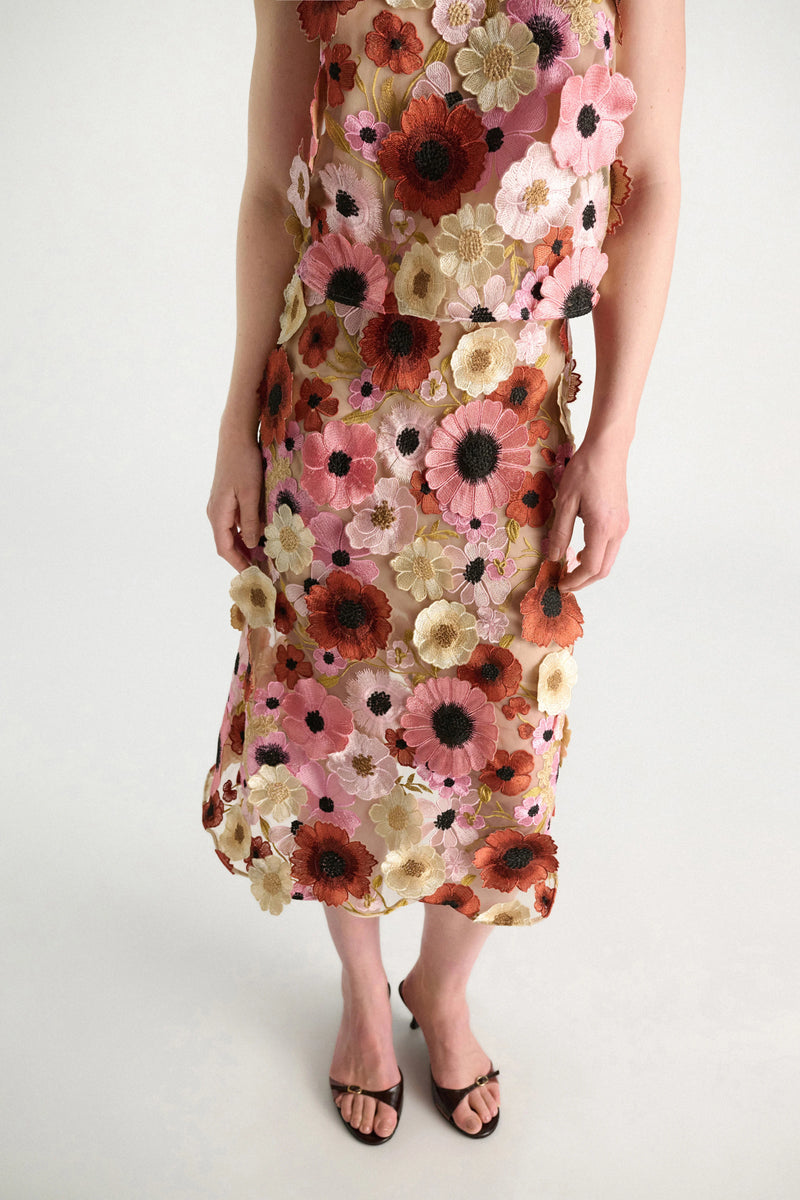 Blooming meadow skirt