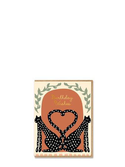 Black catz, birthday card