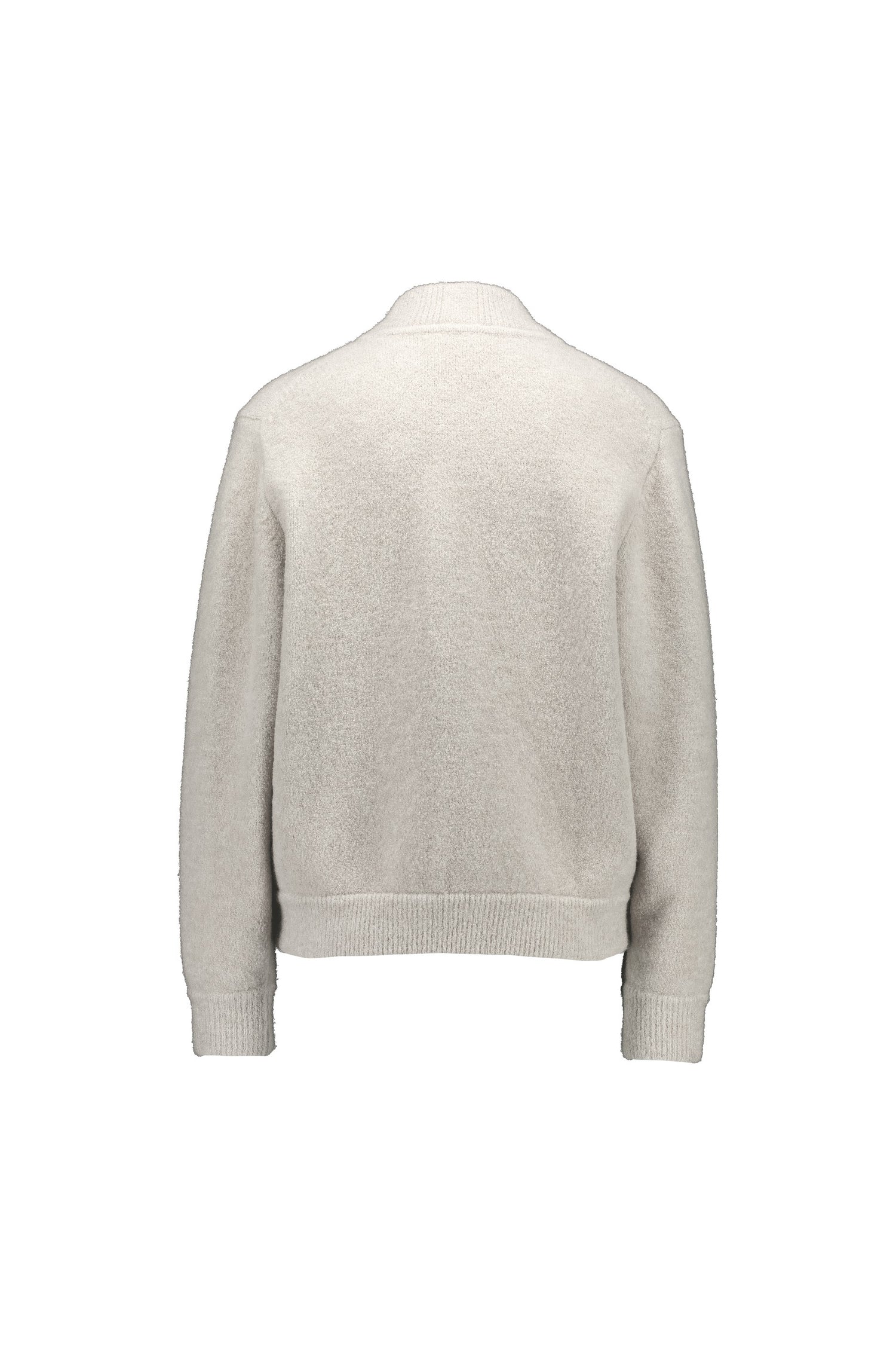 Knitted bomber, ivory