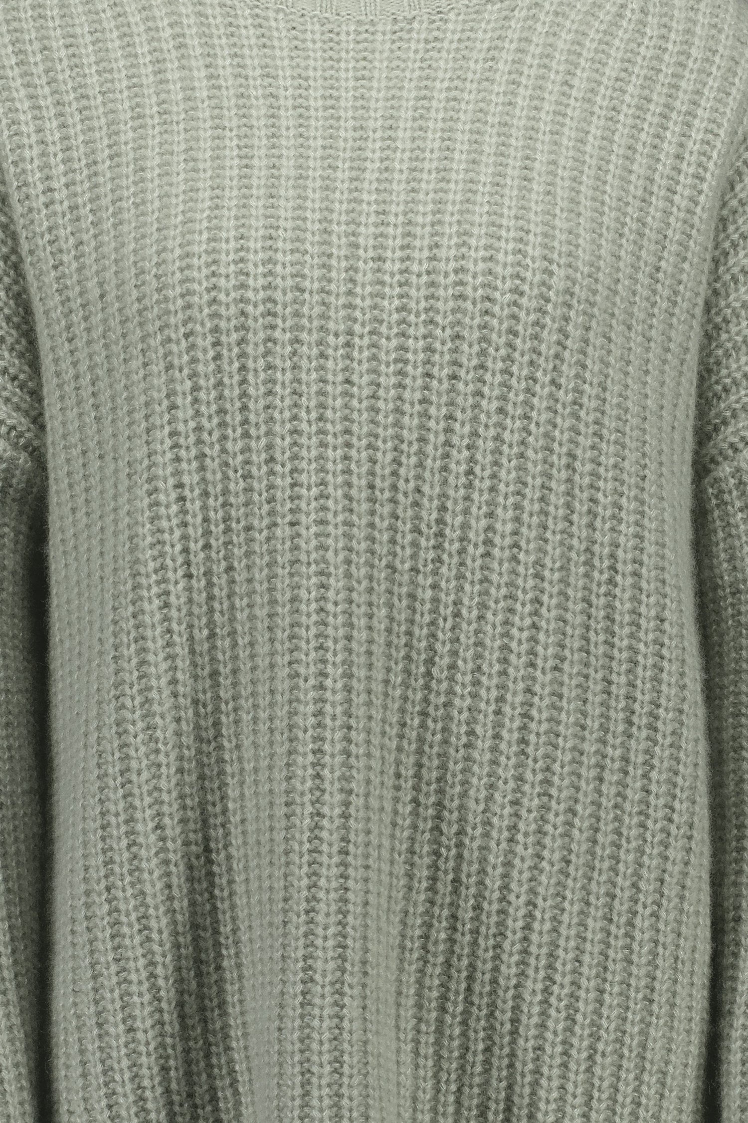 Mockneck sweater 1/1, light sage