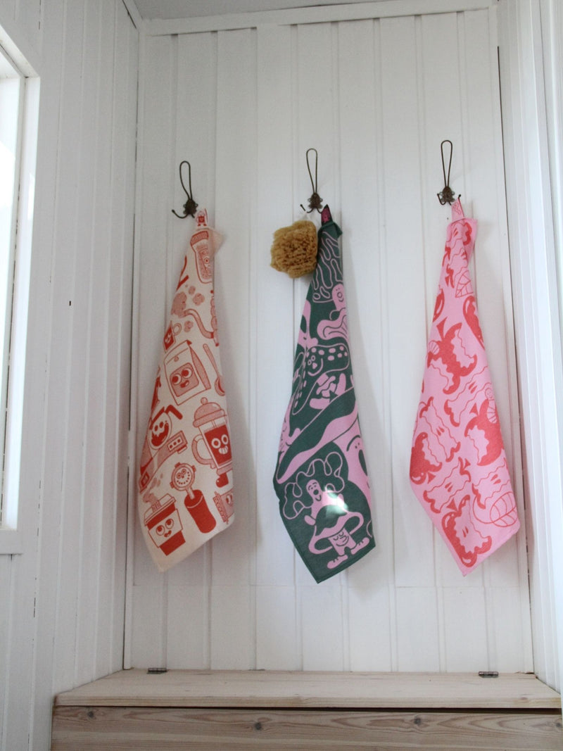 An Apple a day tea towel