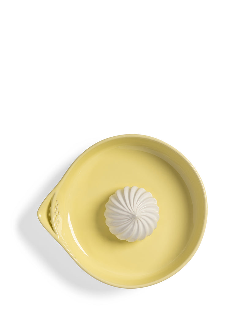 Pudding citrus squeezer, yellow