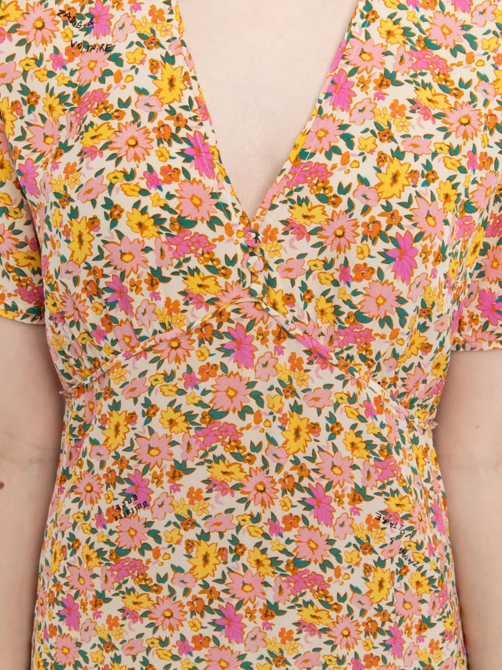 Rhodral mini dress, floral print