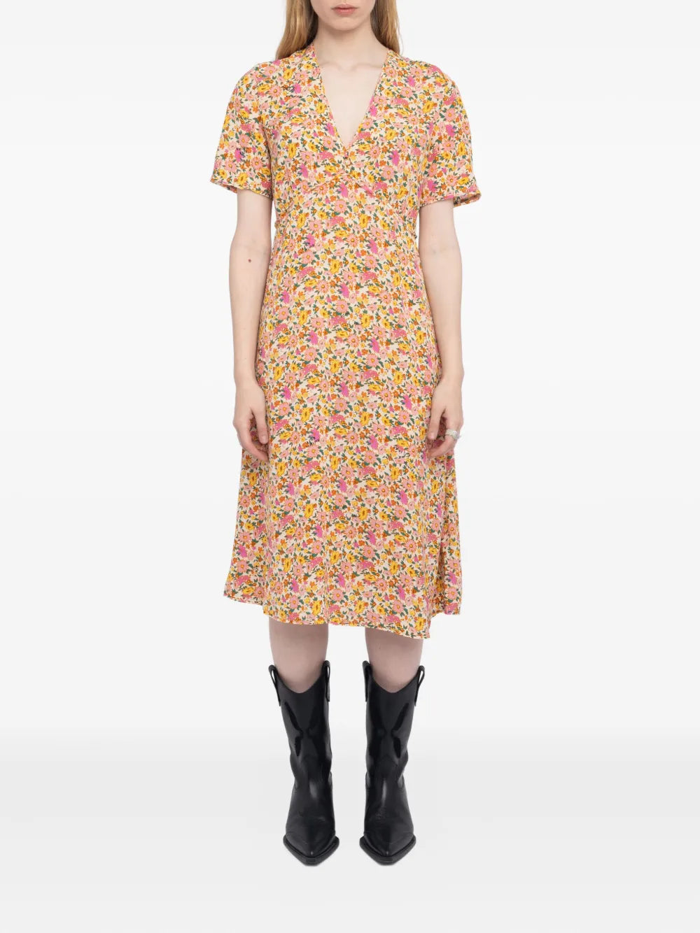 Rhodral mini dress, floral print