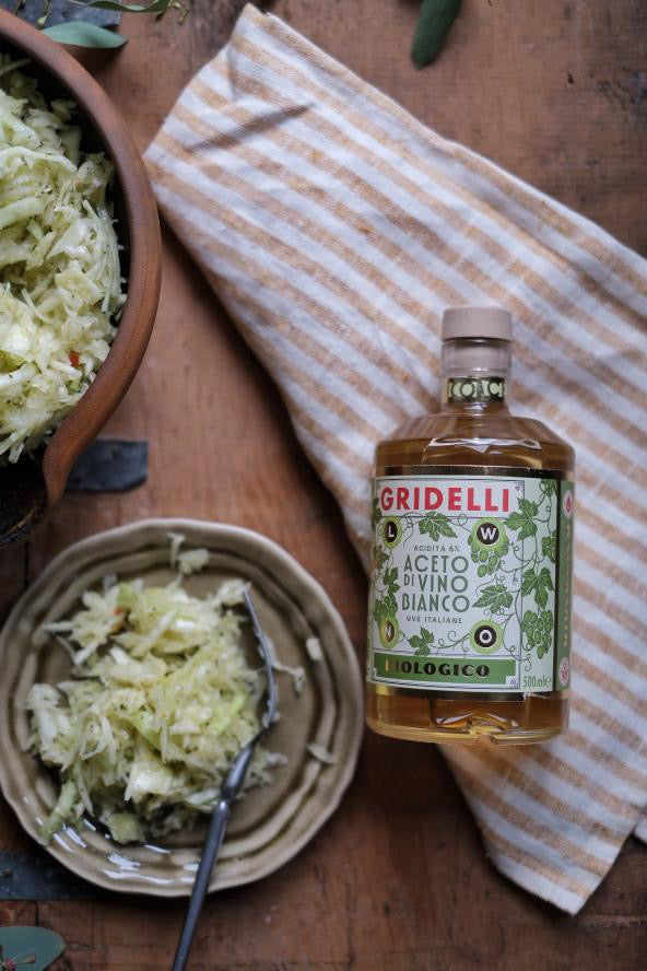 Organic white vinegar, Acetato di vino blanco (500 ml)