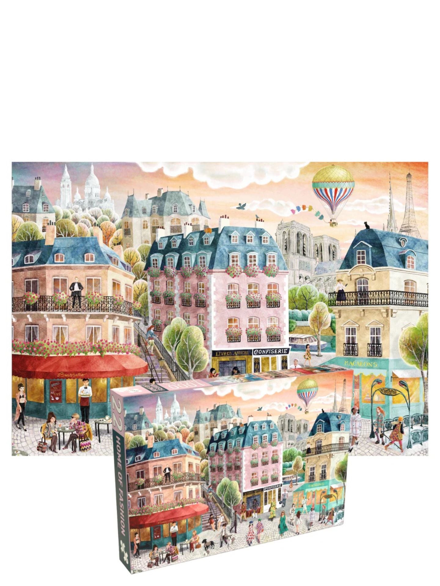 Paris Home of Fashion puzzle, 1000 pieces