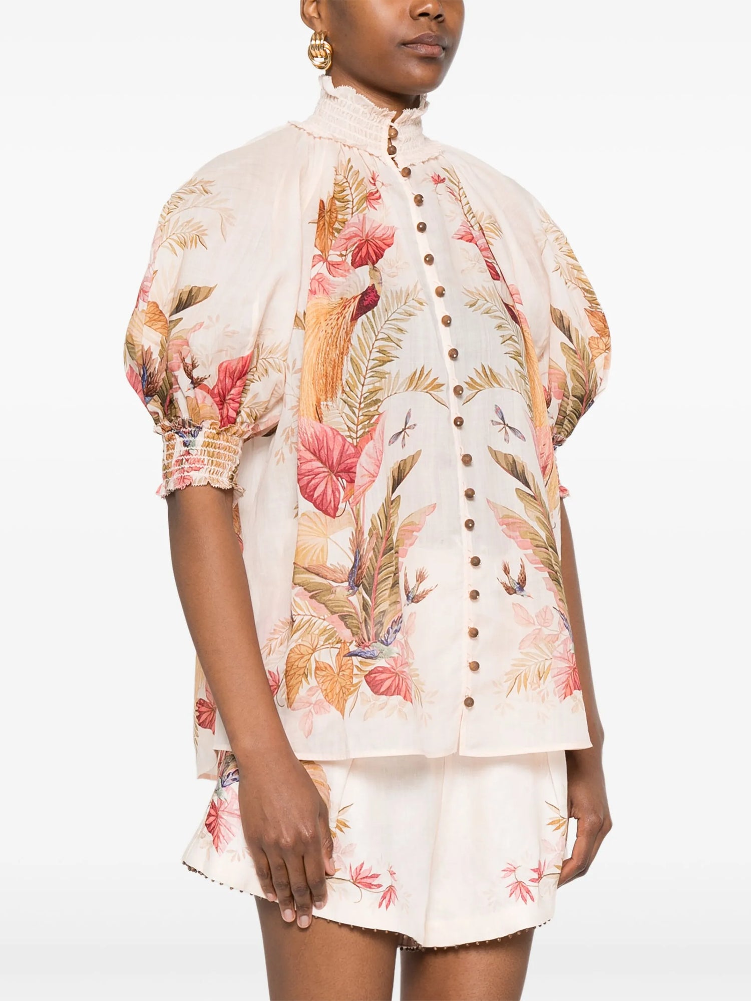Ascension Billow Blouse, blush