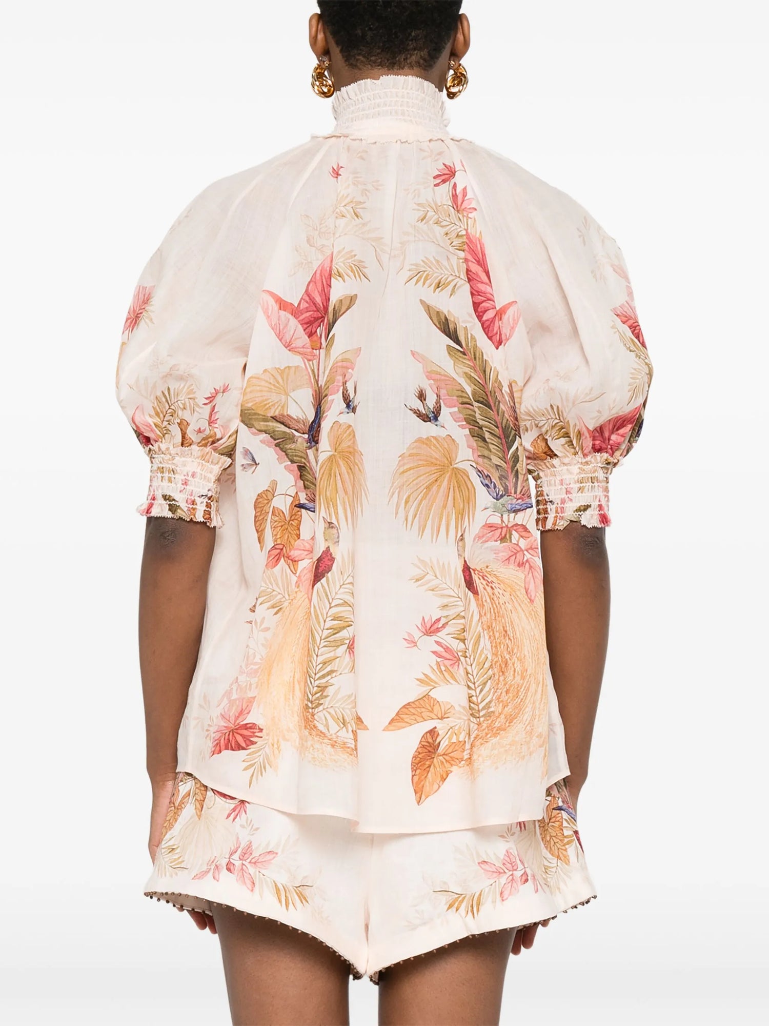 Ascension Billow Blouse, blush