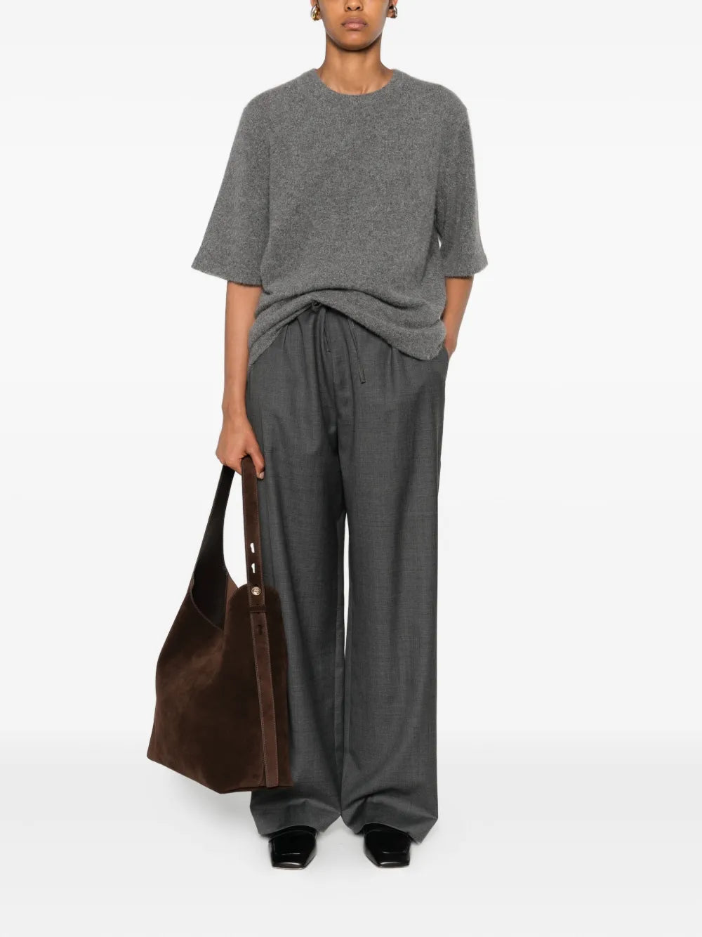 Cove wide pants, Grey