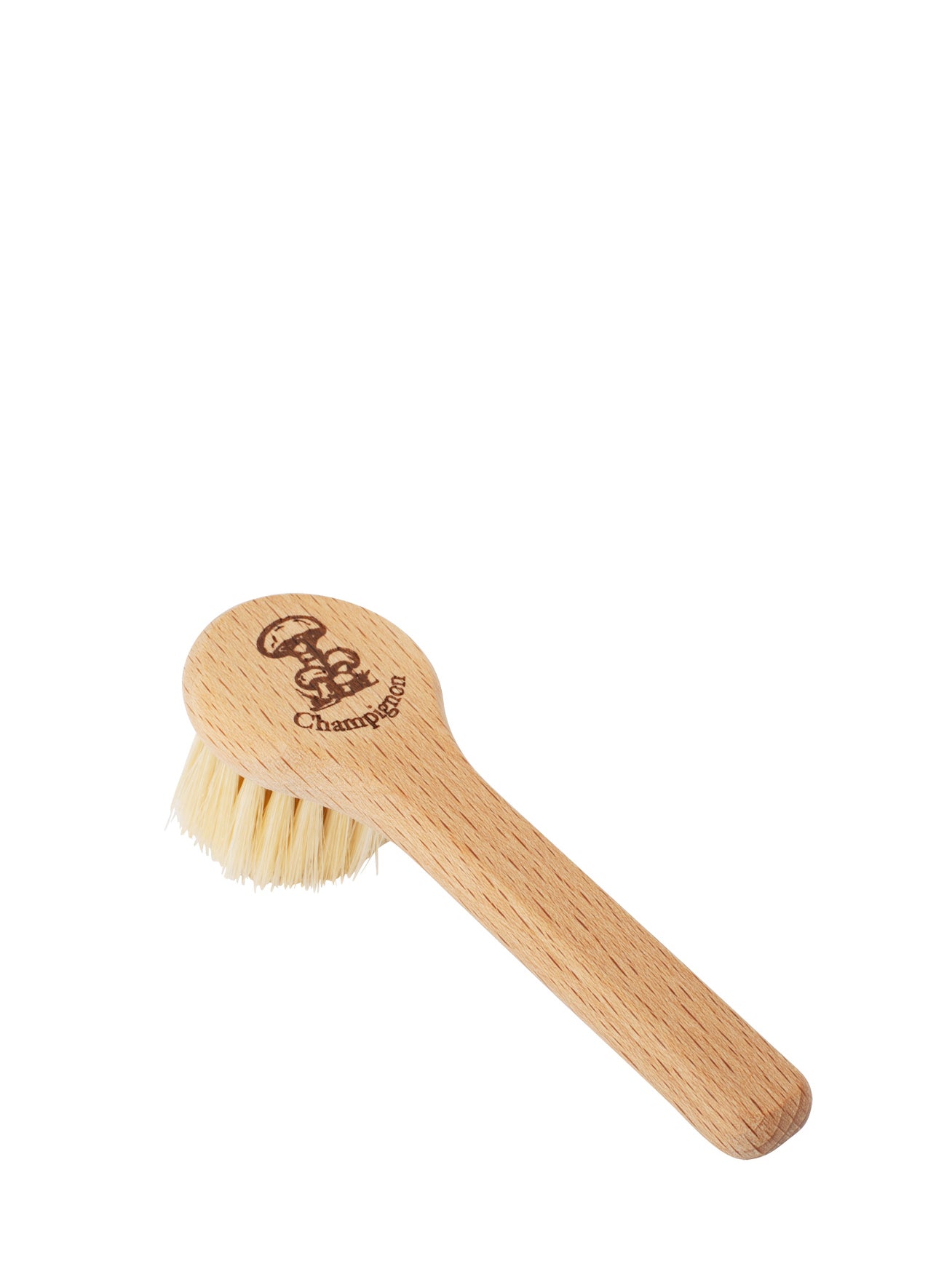 Mushroom brush with handle