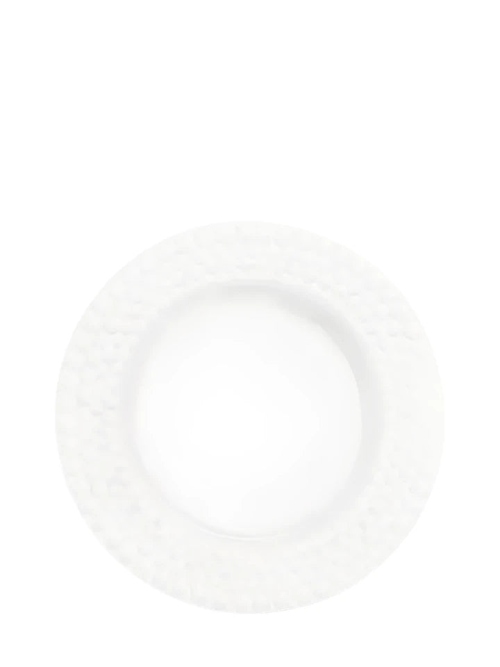 Bubbles dinner plate, white (28 cm)