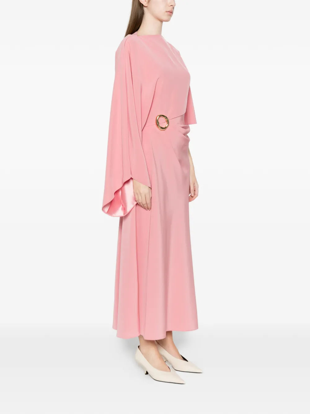 Joya dress satin twill, blush